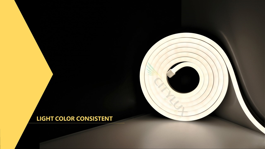 Light Color Consistent Neon Flexible Strip