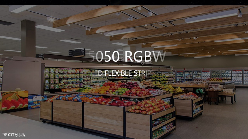 High CRI 5050 RGBW LED Flex Strip