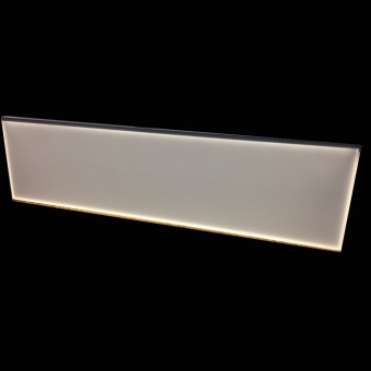 Luz de panel LED doble personalizada de doble lado y un solo lado 
