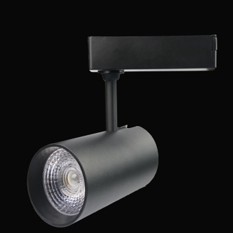  30w Luz de pista LED negra Color personalizado Citylux 