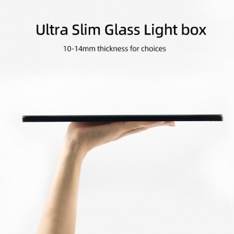 personalizado ultrafino Caja de luz LED 